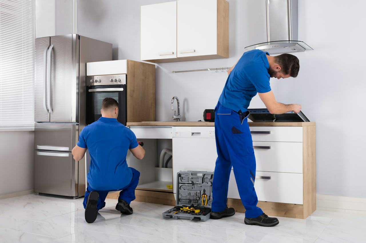 Instalação de armários e cozinhas